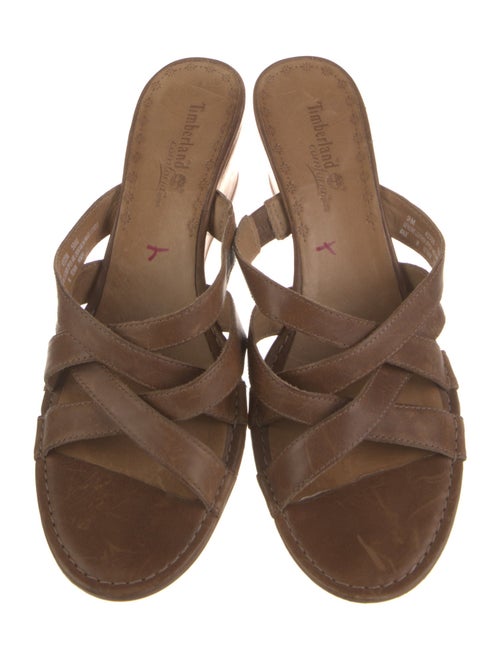 Timberland Leather Slides