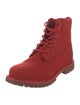 Timberland Nubuck Whipstitch Trim Combat Boots