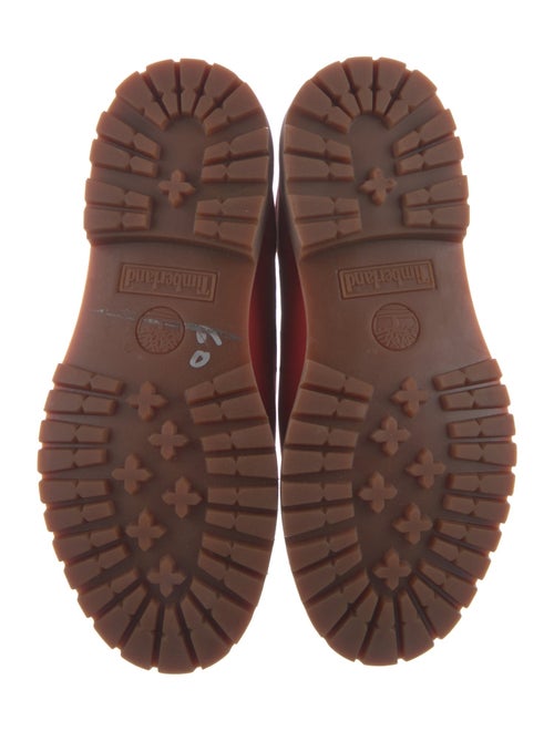 Timberland Nubuck Whipstitch Trim Combat Boots