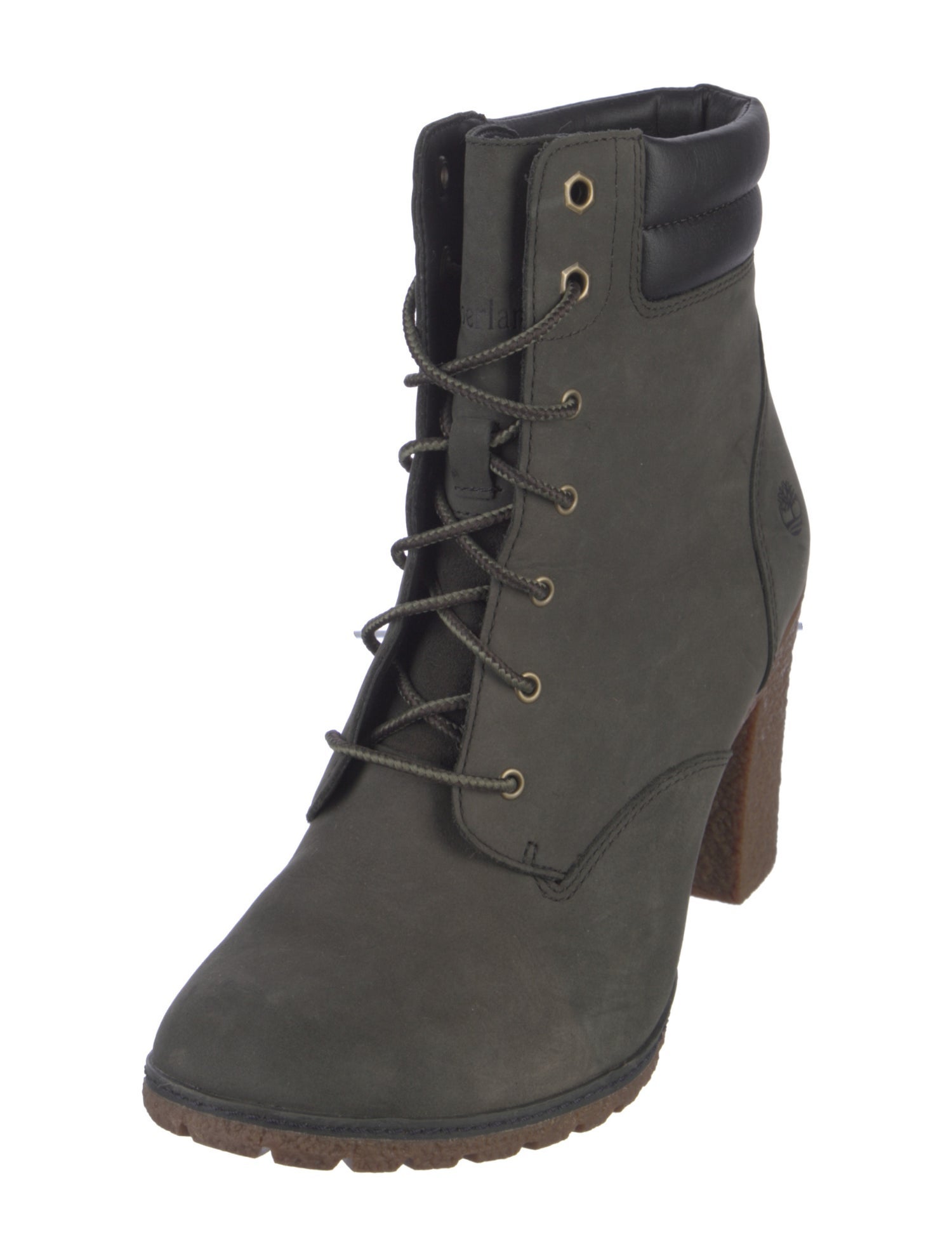 Timberland Suede Lace-Up Boots