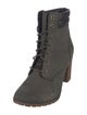 Timberland Suede Lace-Up Boots