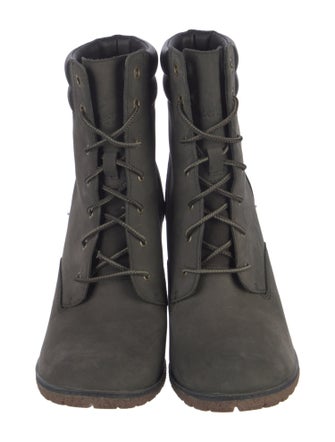 Timberland Suede Lace-Up Boots