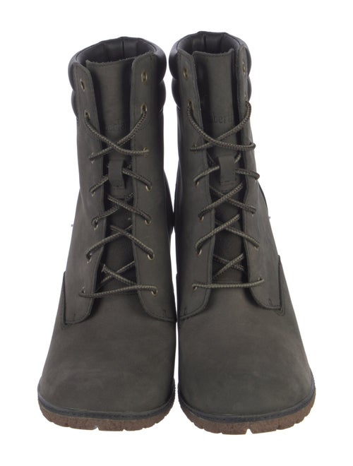 Timberland Suede Lace-Up Boots