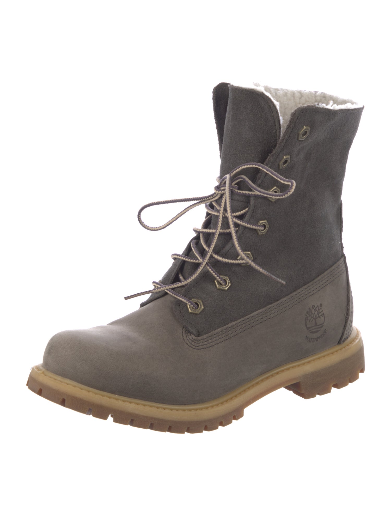 Timberland Leather Combat Boots