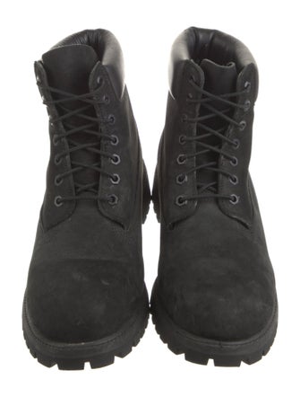 Timberland Suede Combat Boots