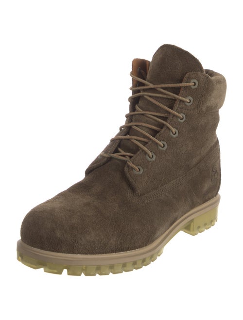 Timberland Suede Combat Boots