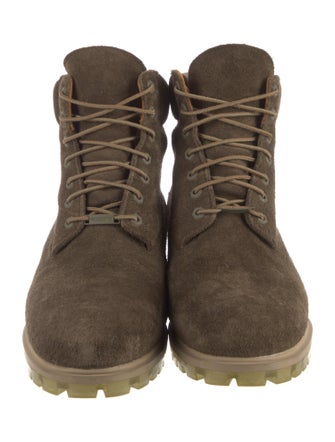 Timberland Suede Combat Boots