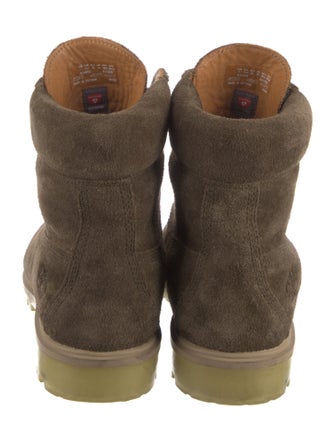 Timberland Suede Combat Boots