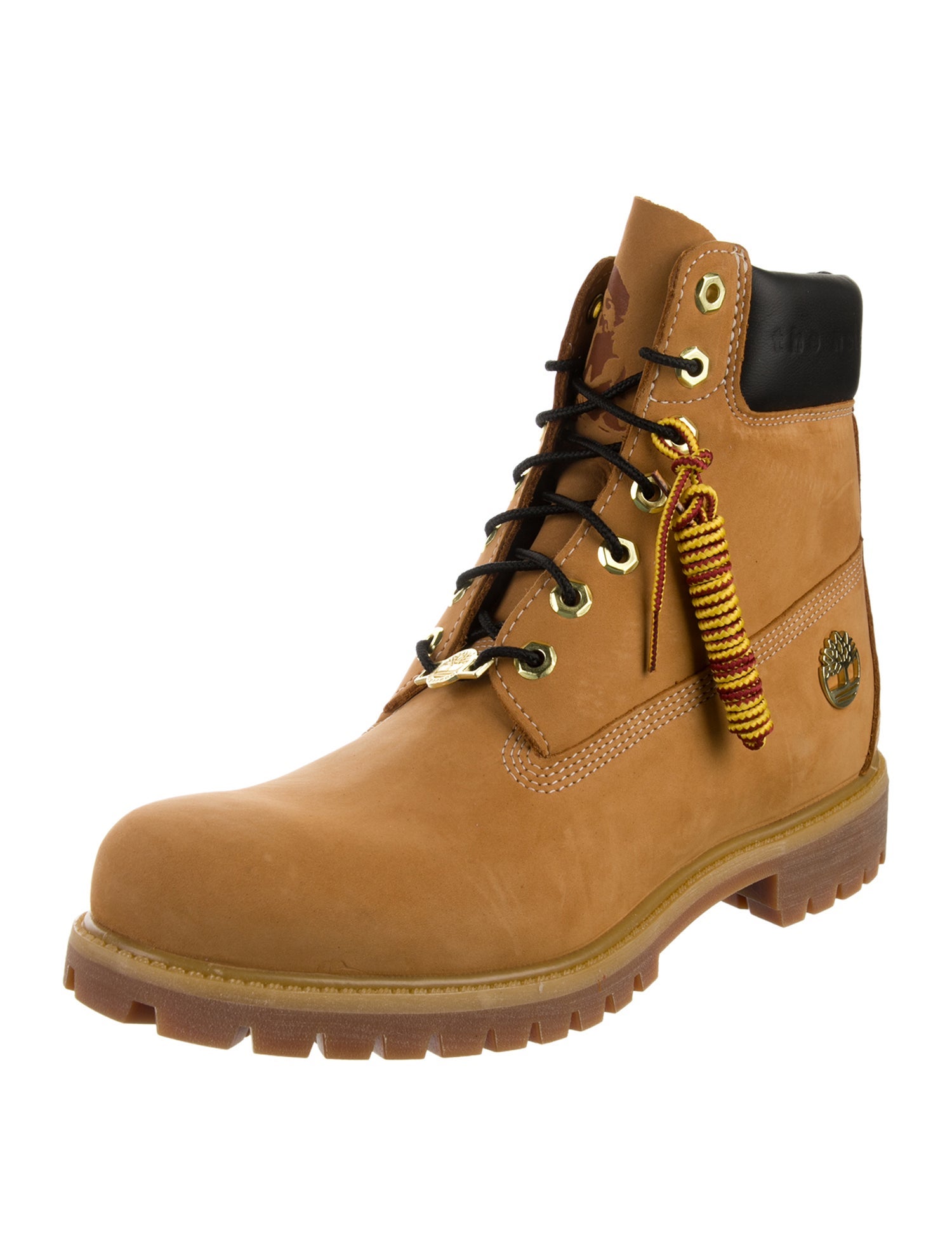 Timberland Suede Lace-Up Boots