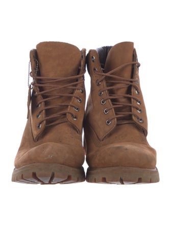 Timberland Nubuck Lace-Up Boots