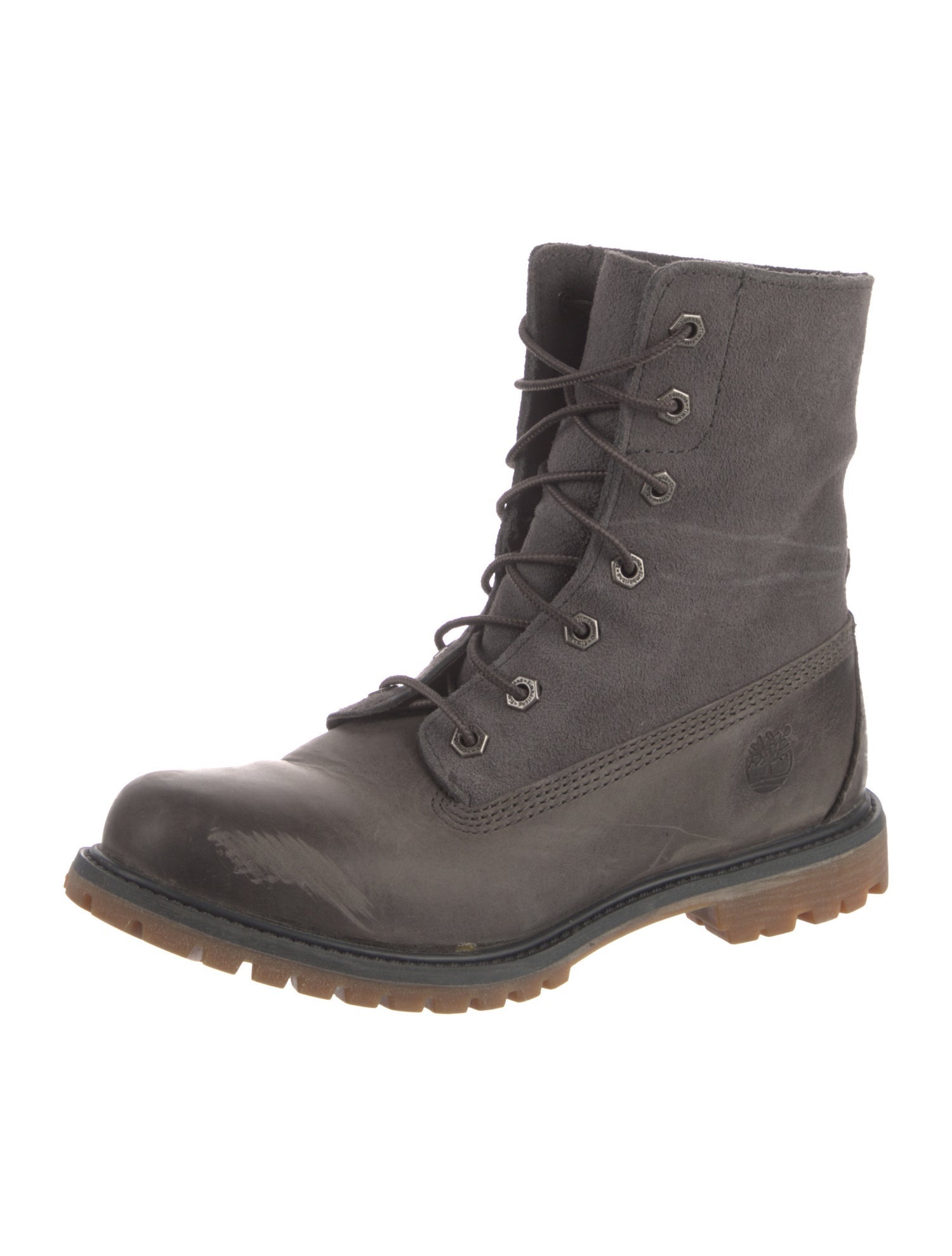 Timberland Leather Combat Boots