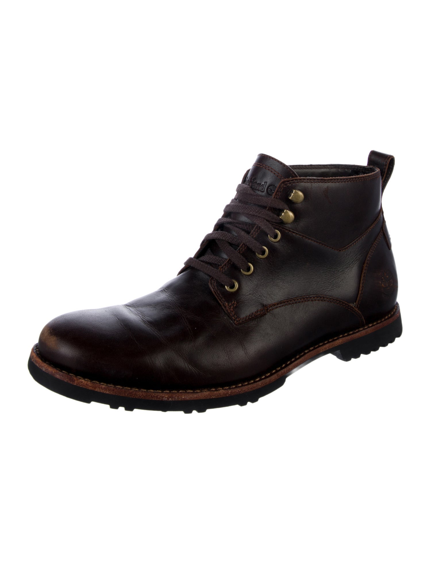 Timberland Leather Lace-Up Boots