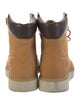 Timberland Leather Colorblock Pattern Lace-Up Boots