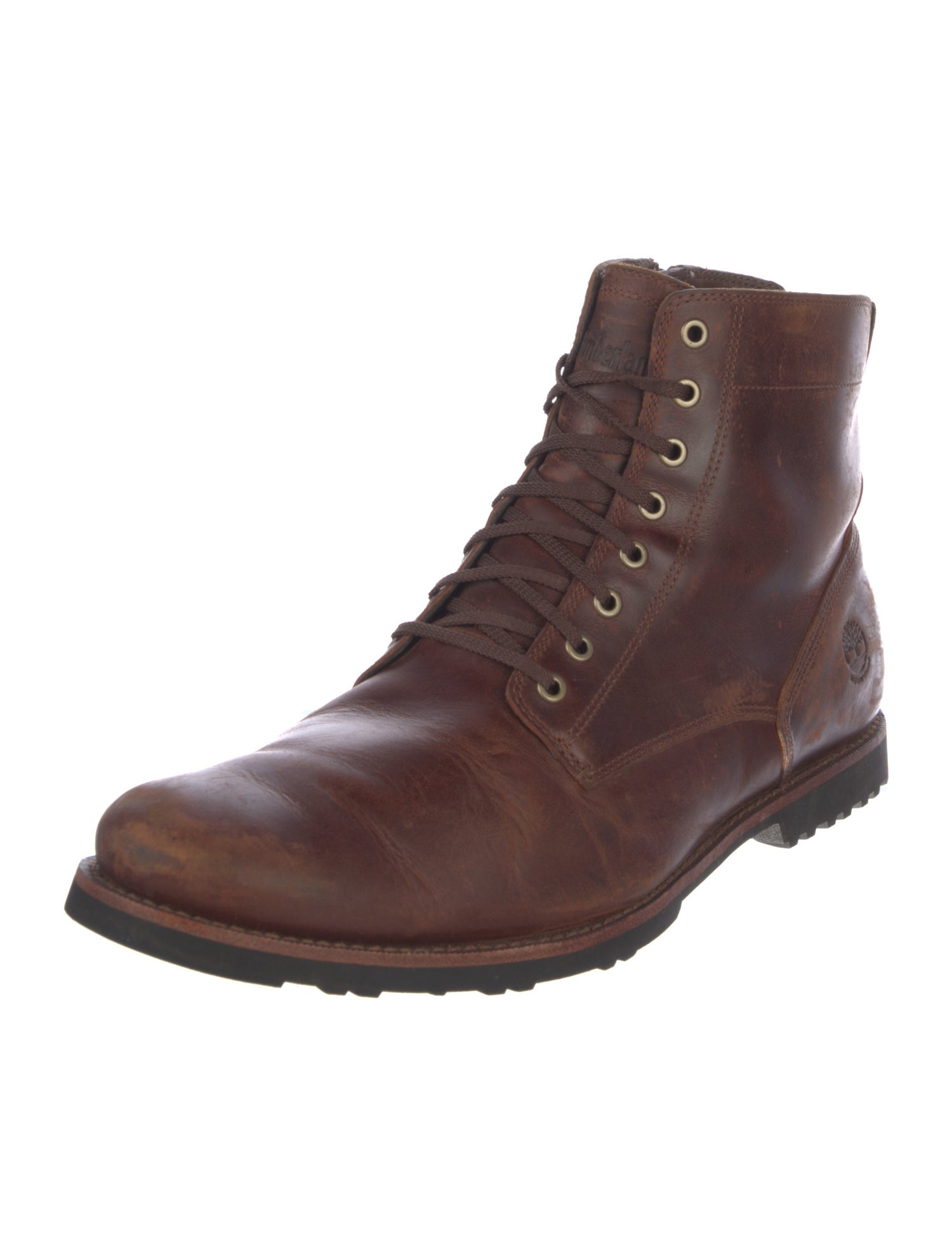 Timberland Leather Lace-Up Boots