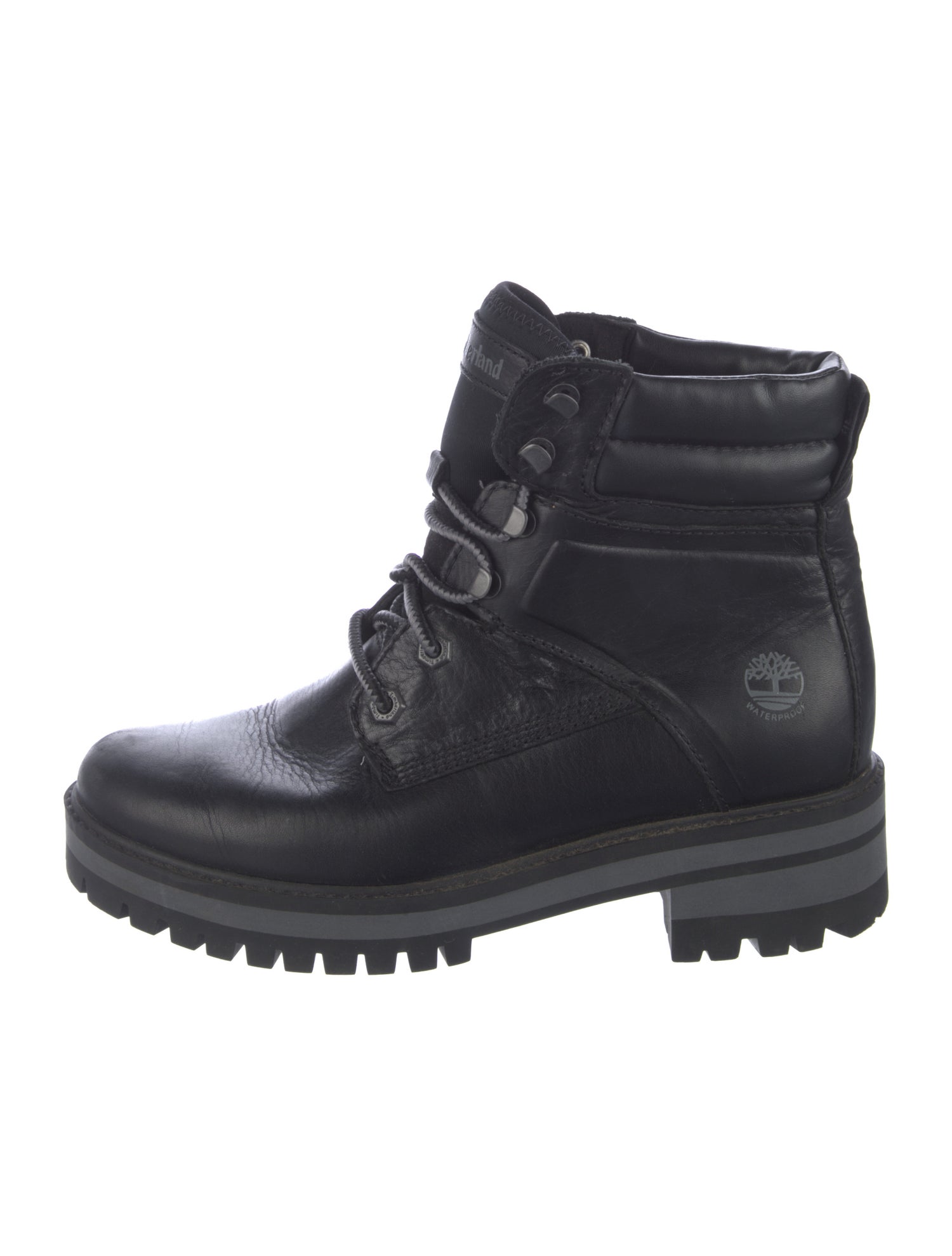 Timberland Leather Combat Boots