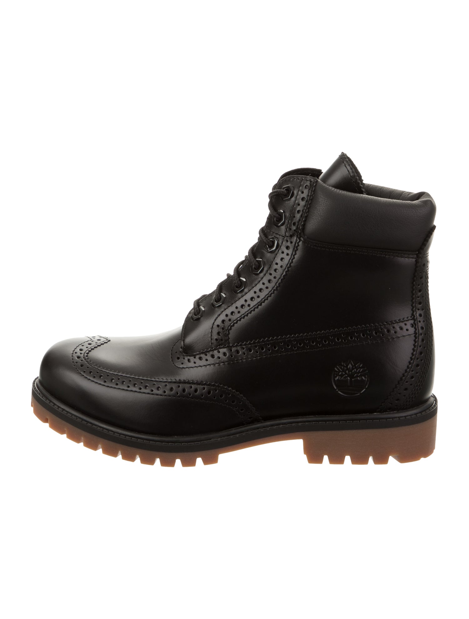 Timberland Leather Combat Boots