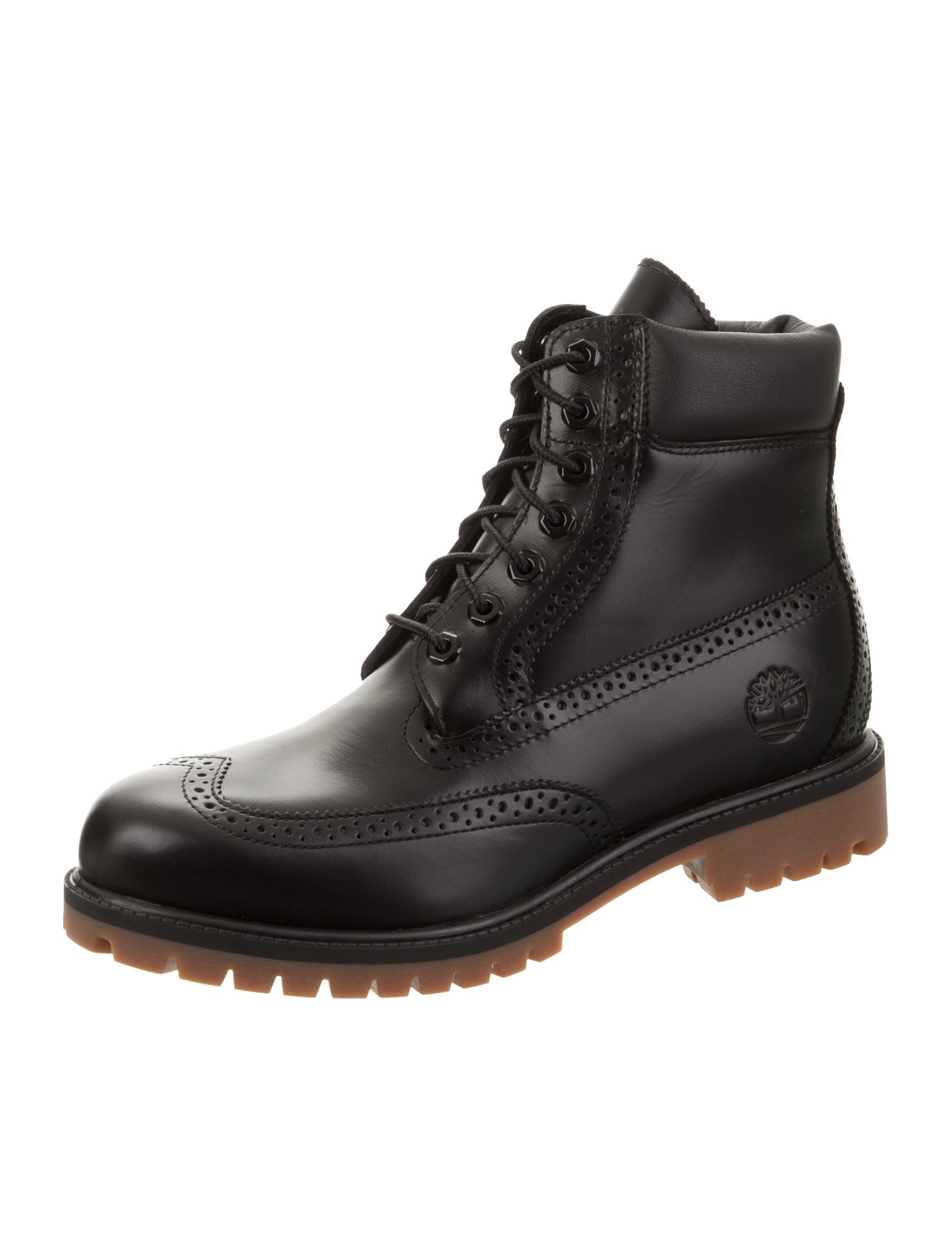 Timberland Leather Combat Boots