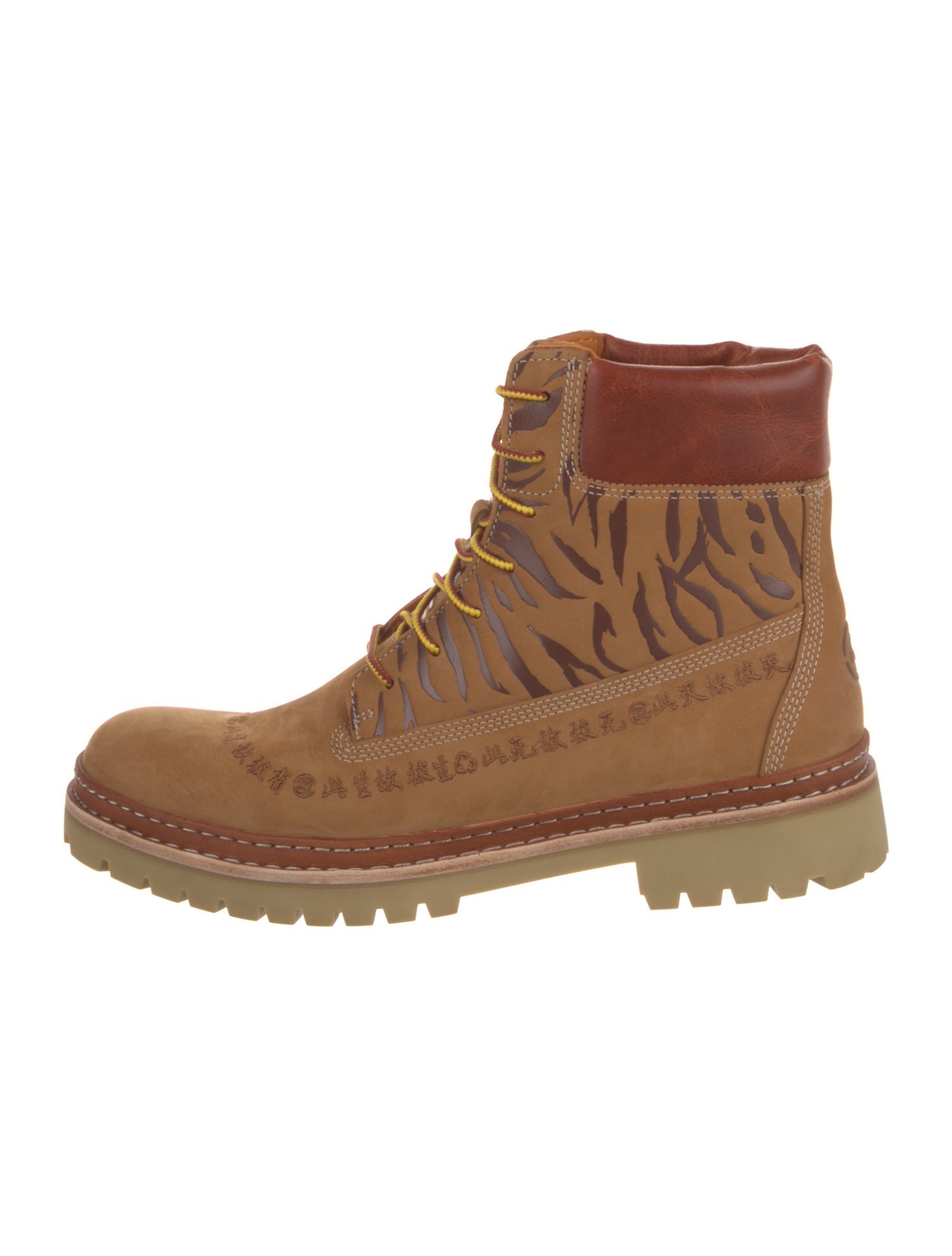 Timberland Nubuck Lace-Up Boots