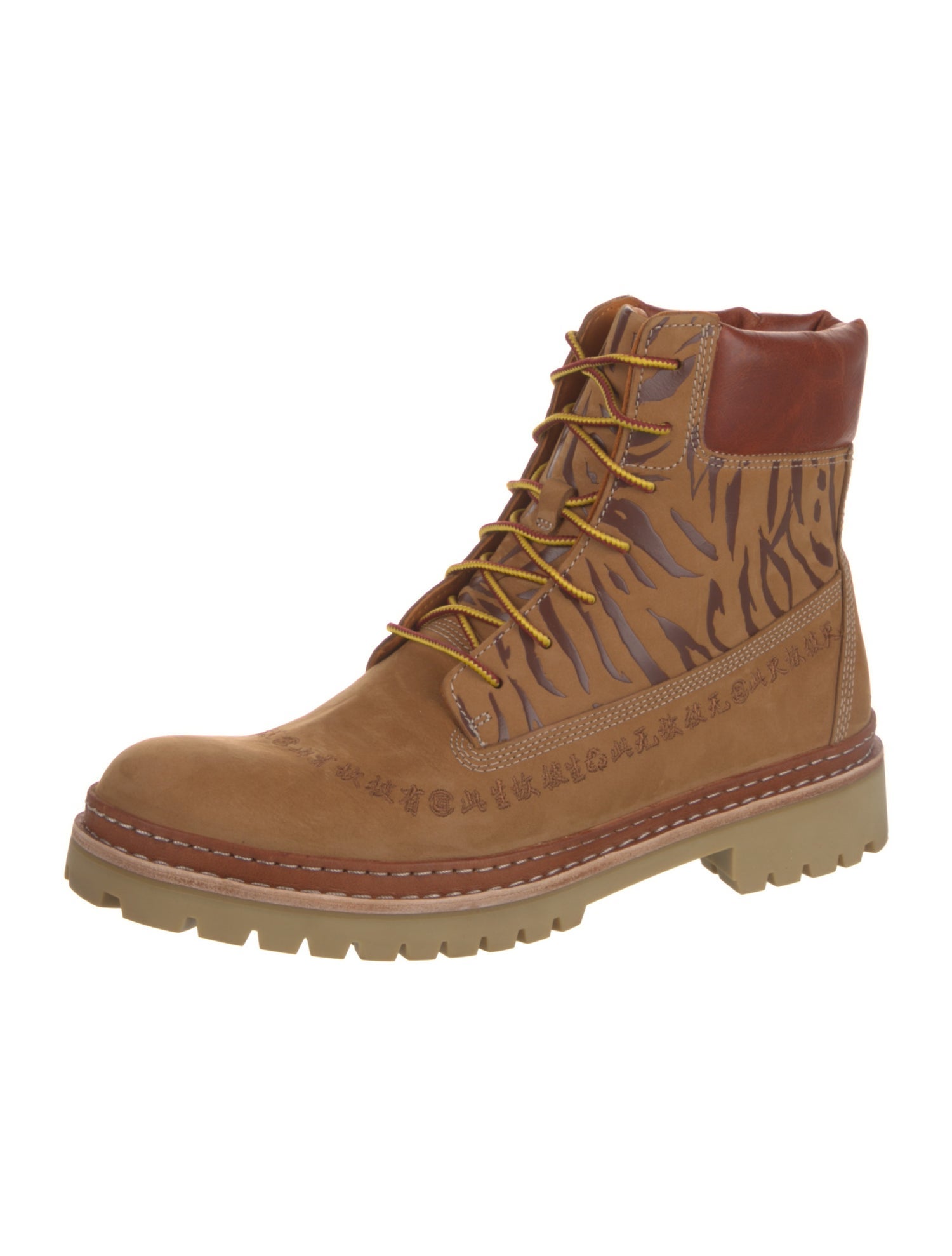 Timberland Nubuck Lace-Up Boots