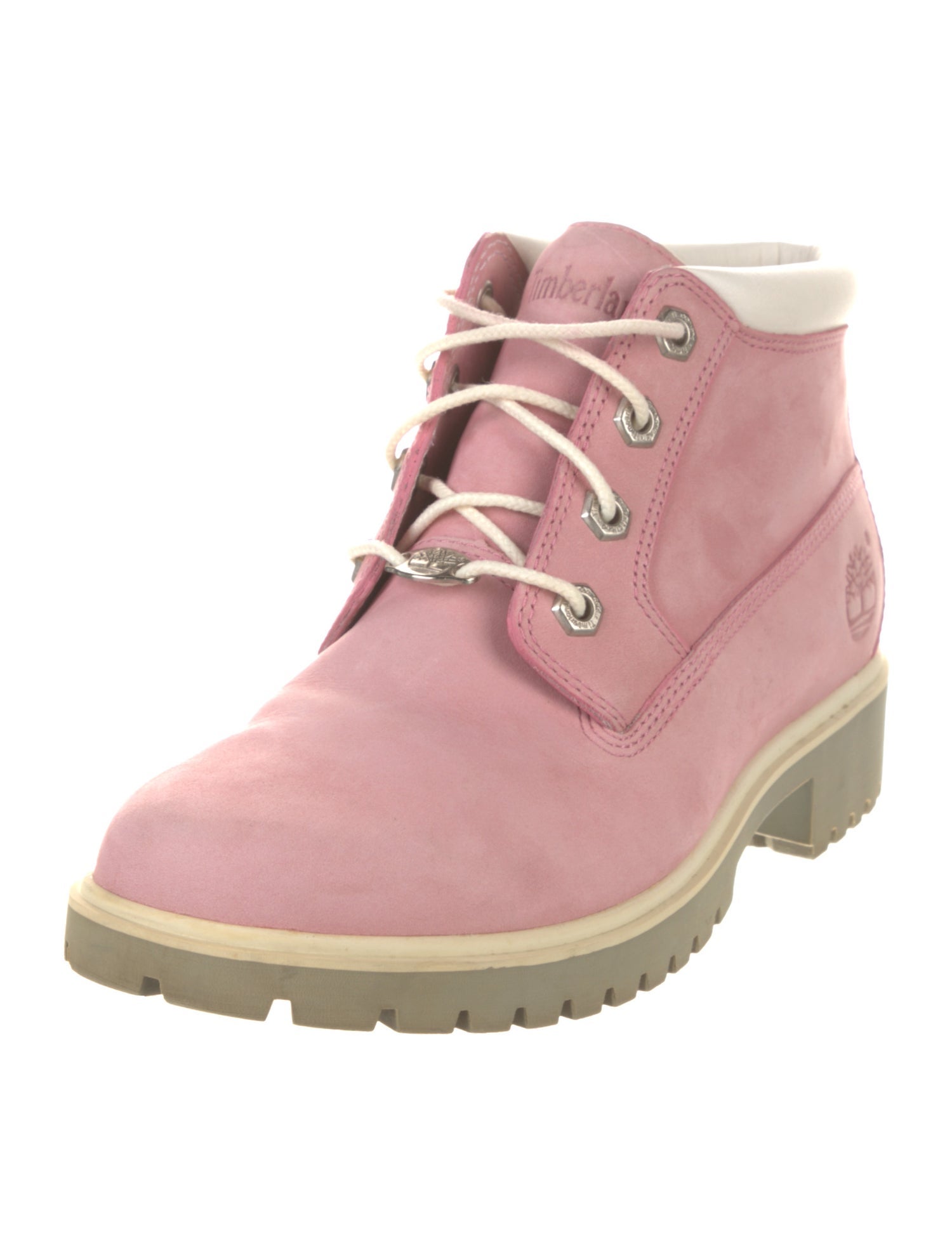 Timberland Nubuck Printed Lace-Up Boots