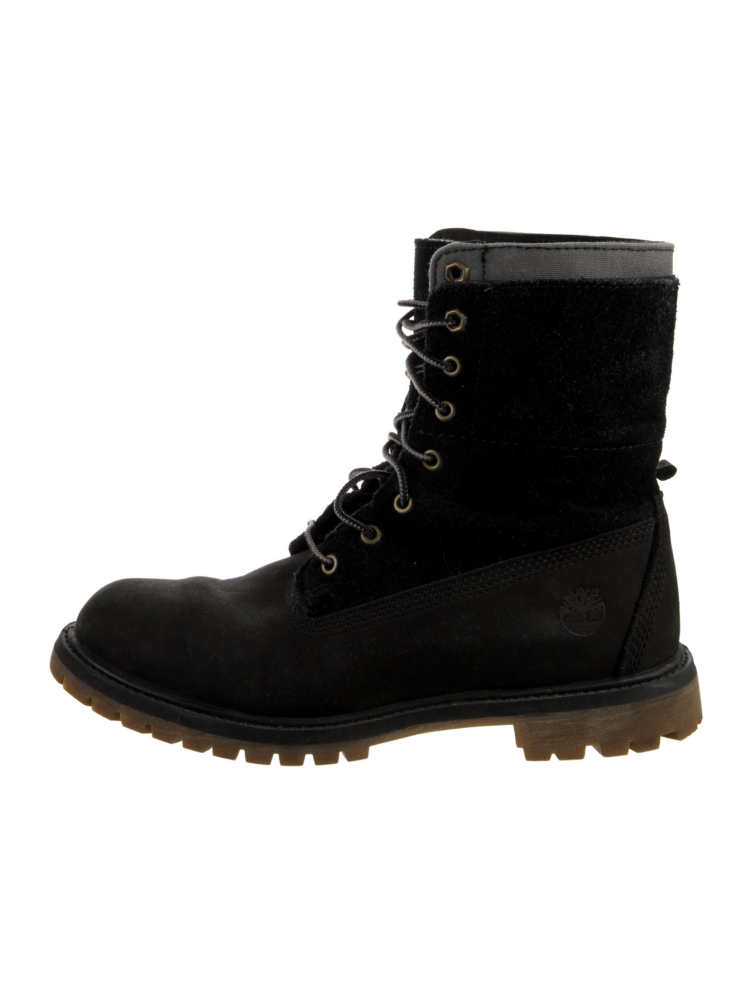 Timberland Leather Combat Boots