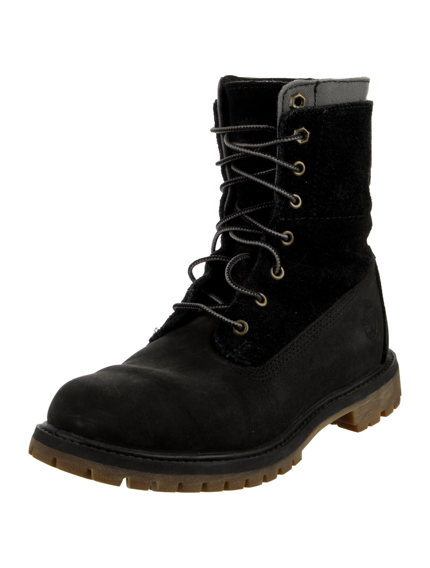 Timberland Leather Combat Boots