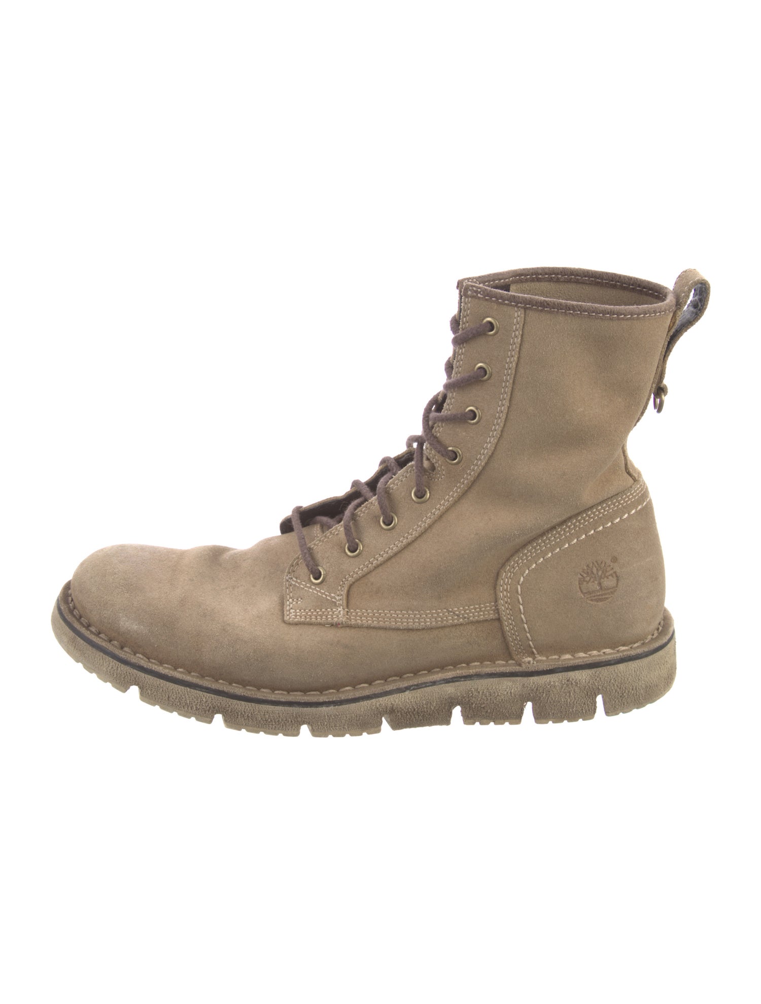 Timberland Suede Lace-Up Boots