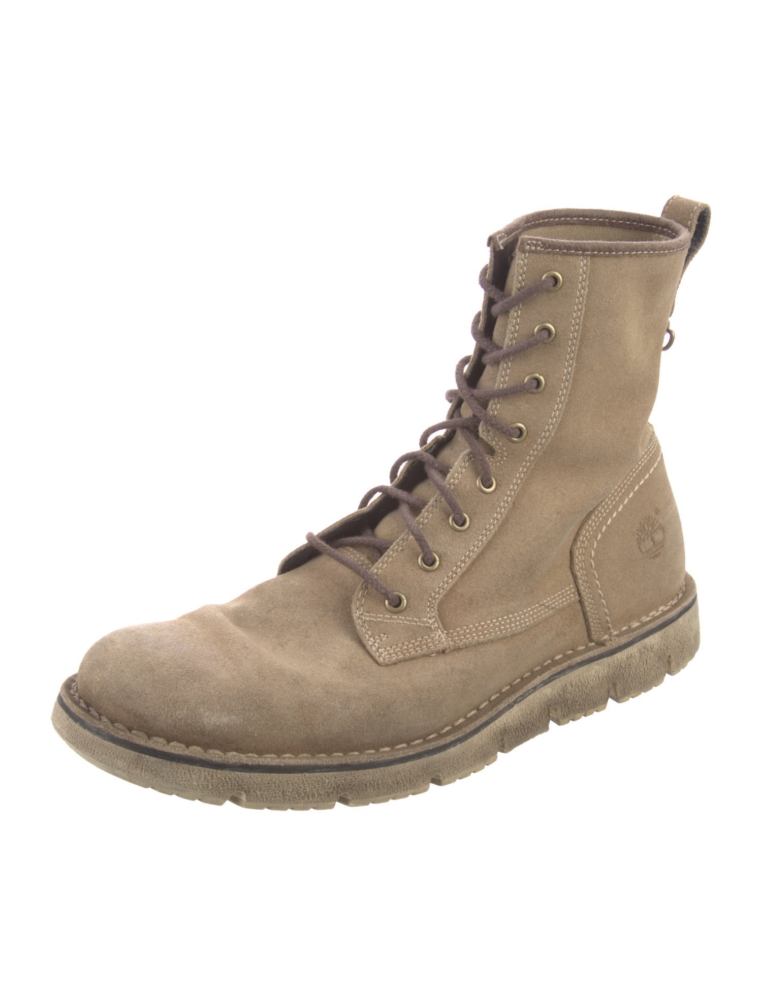 Timberland Suede Lace-Up Boots