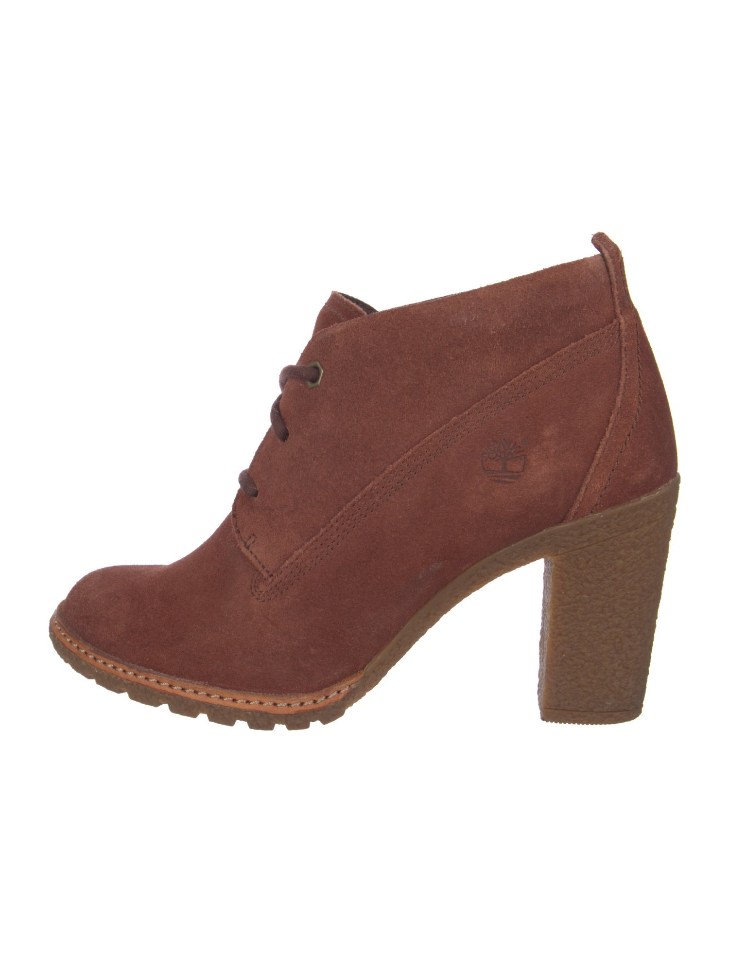 Timberland Suede Lace-Up Boots