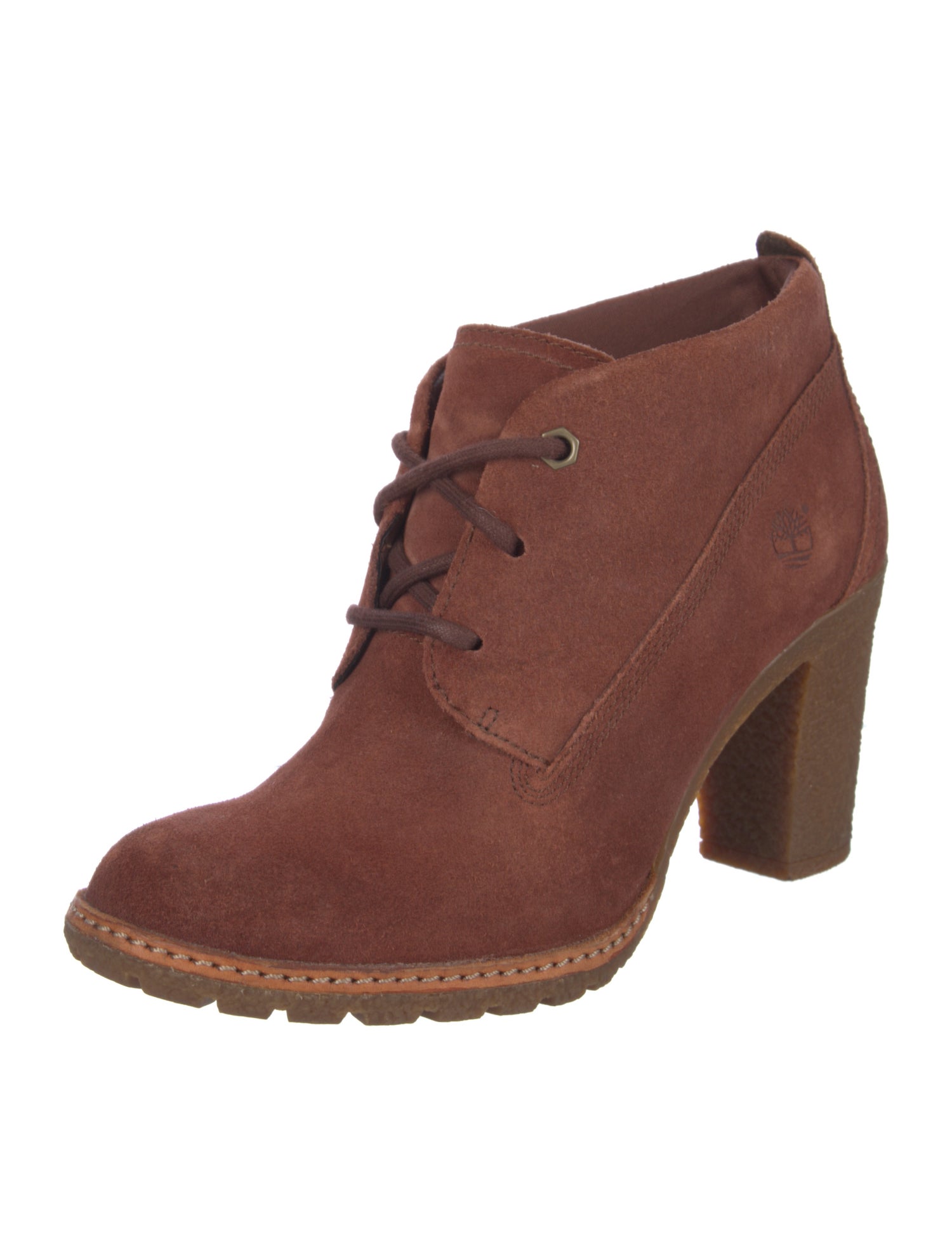 Timberland Suede Lace-Up Boots