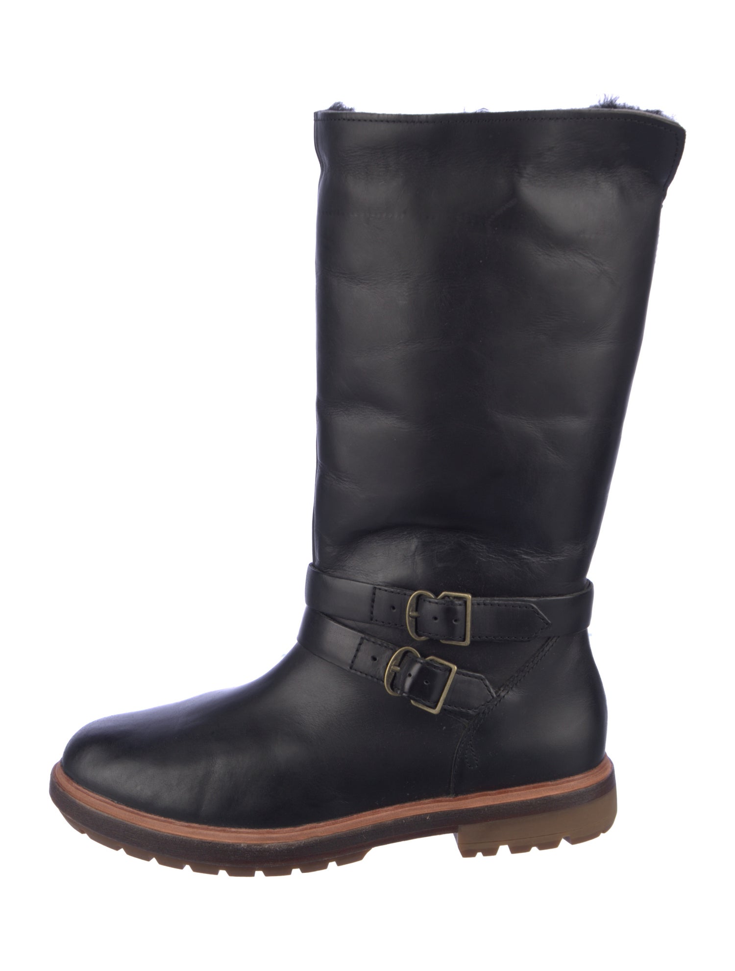 Timberland Leather Moto Boots