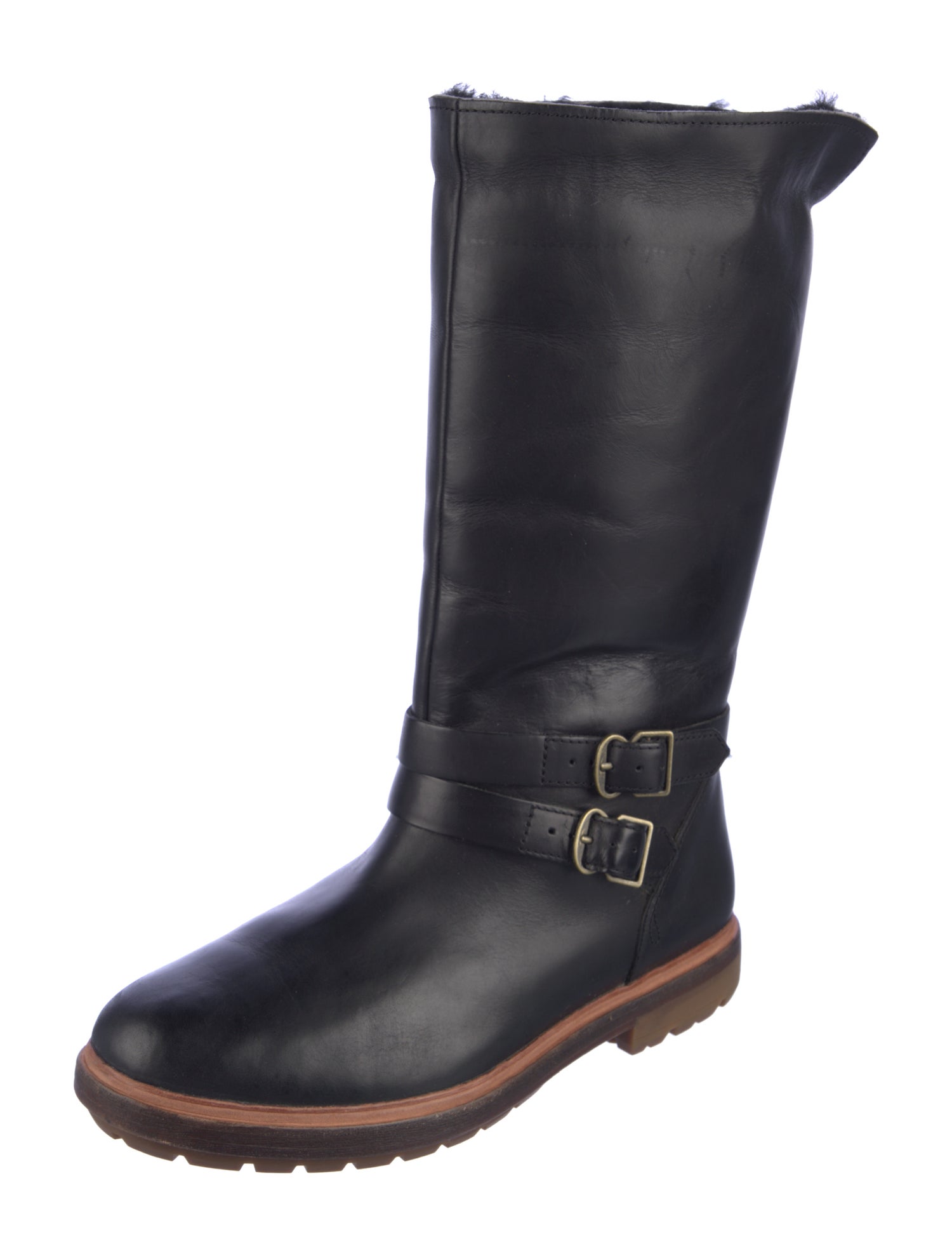 Timberland Leather Moto Boots