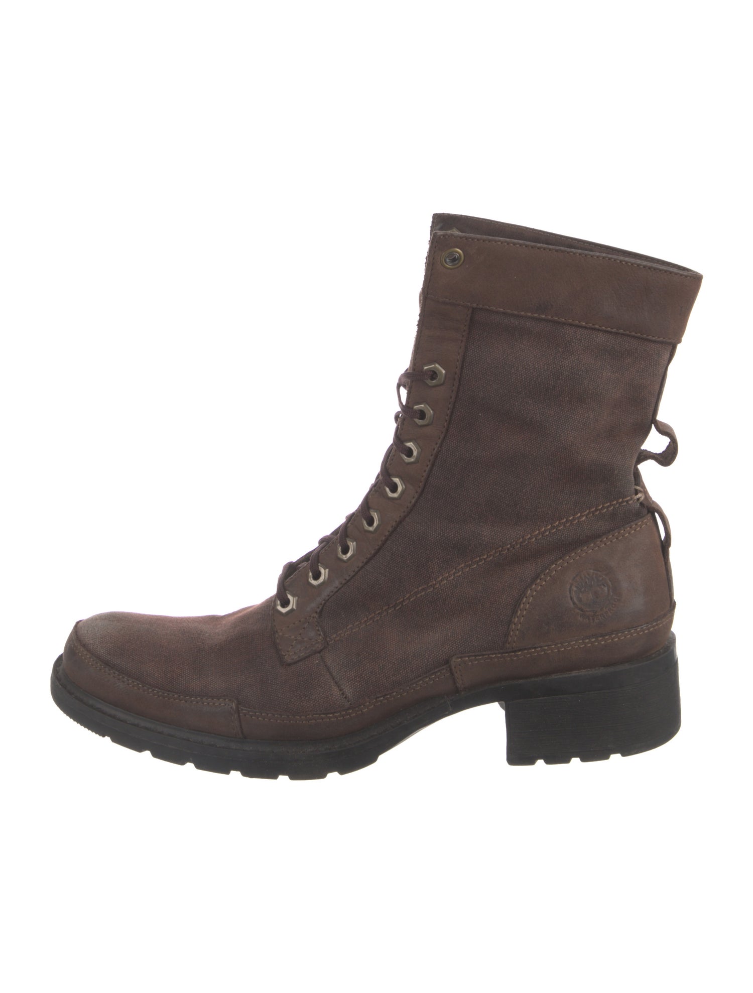 Timberland Leather Combat Boots