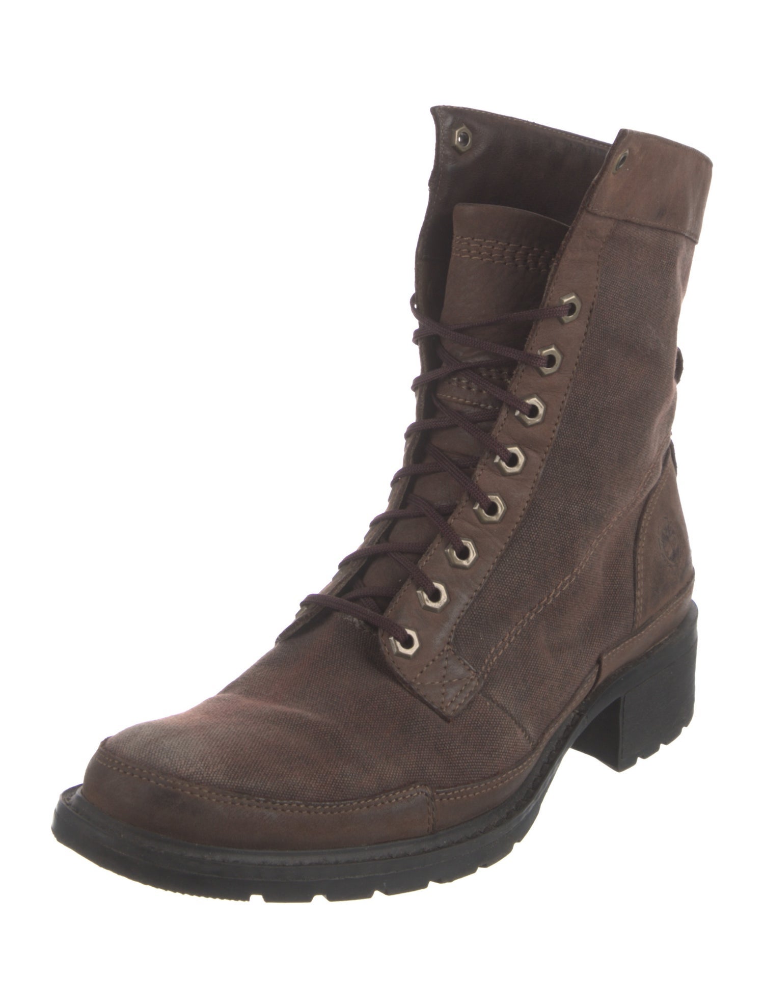 Timberland Leather Combat Boots
