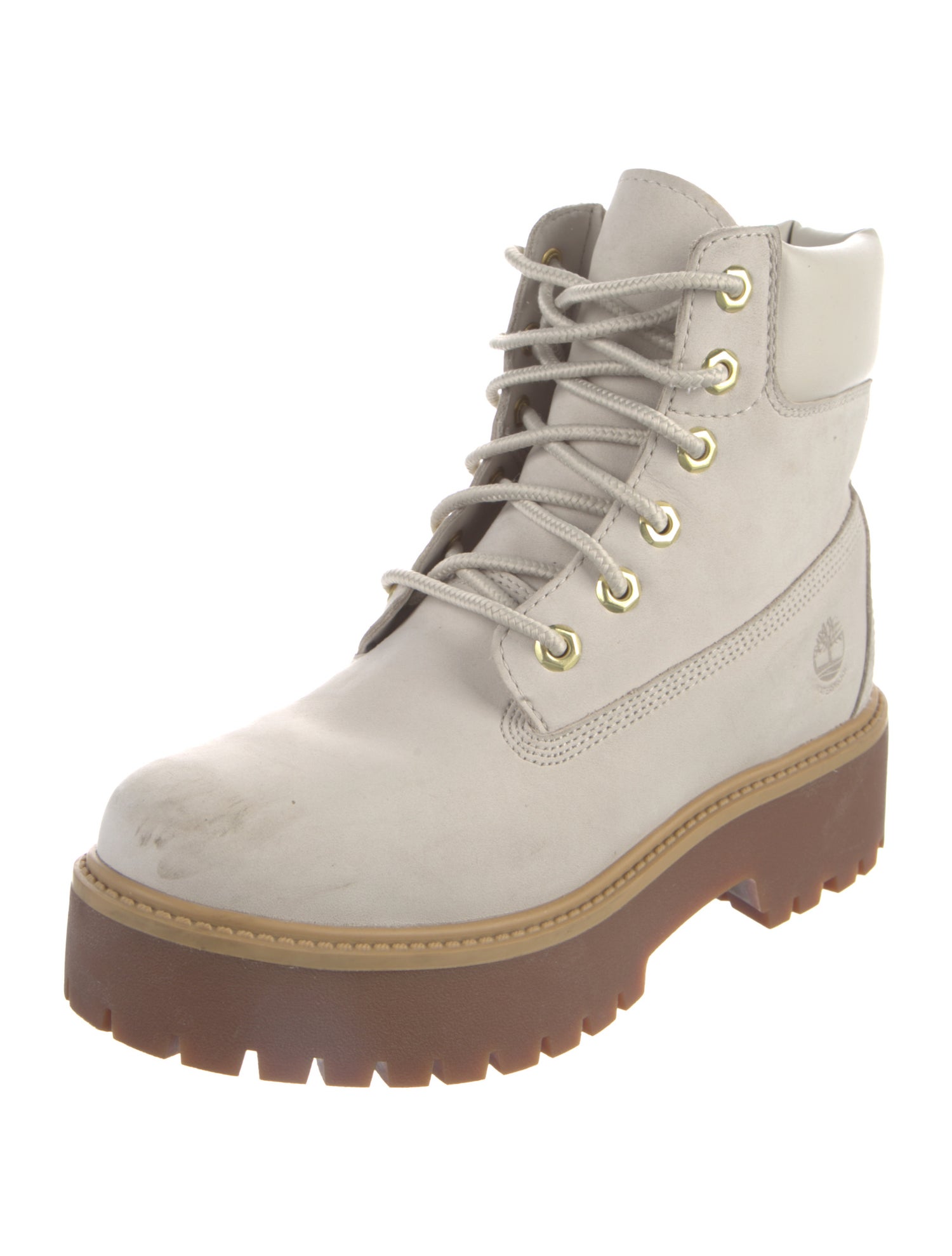 Timberland Leather Combat Boots