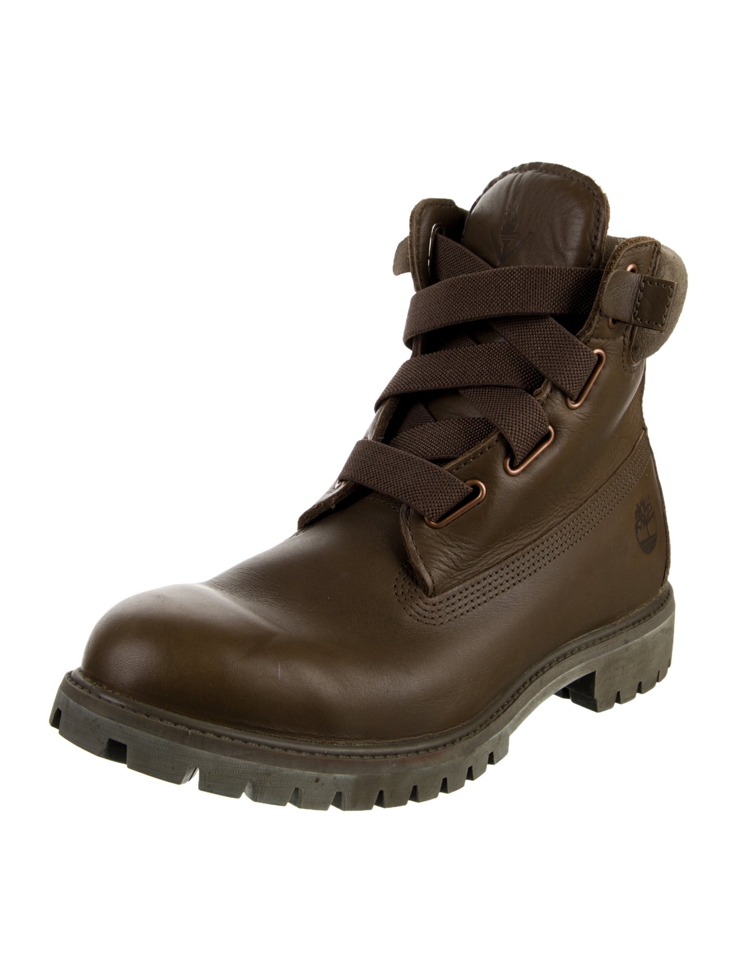 Timberland Leather Lace-Up Boots