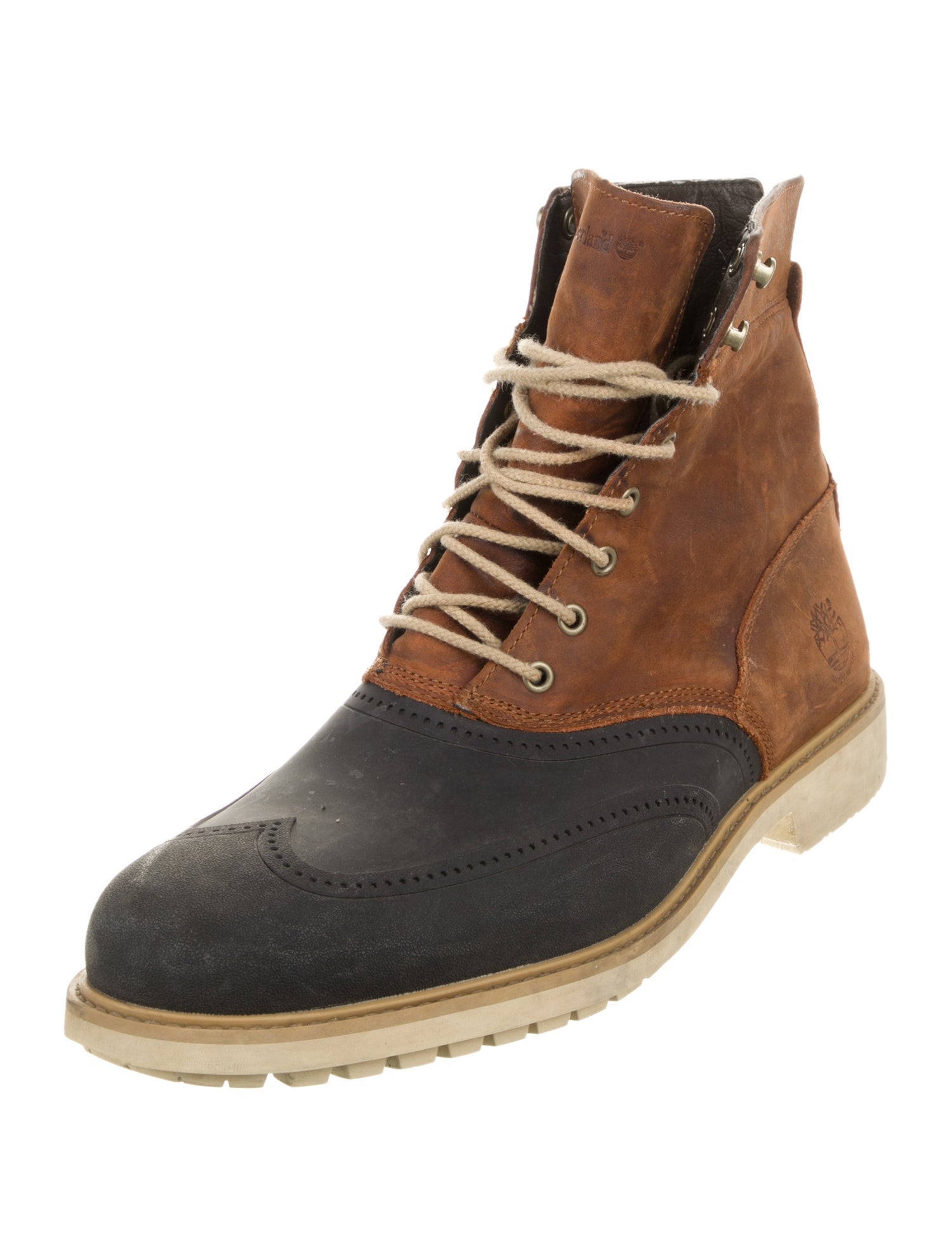 Timberland Leather Lace-Up Boots