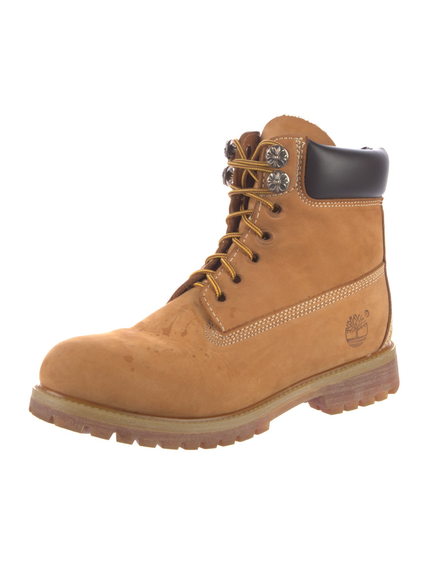 Chrome Hearts x Timberland Suede Hiking Boots