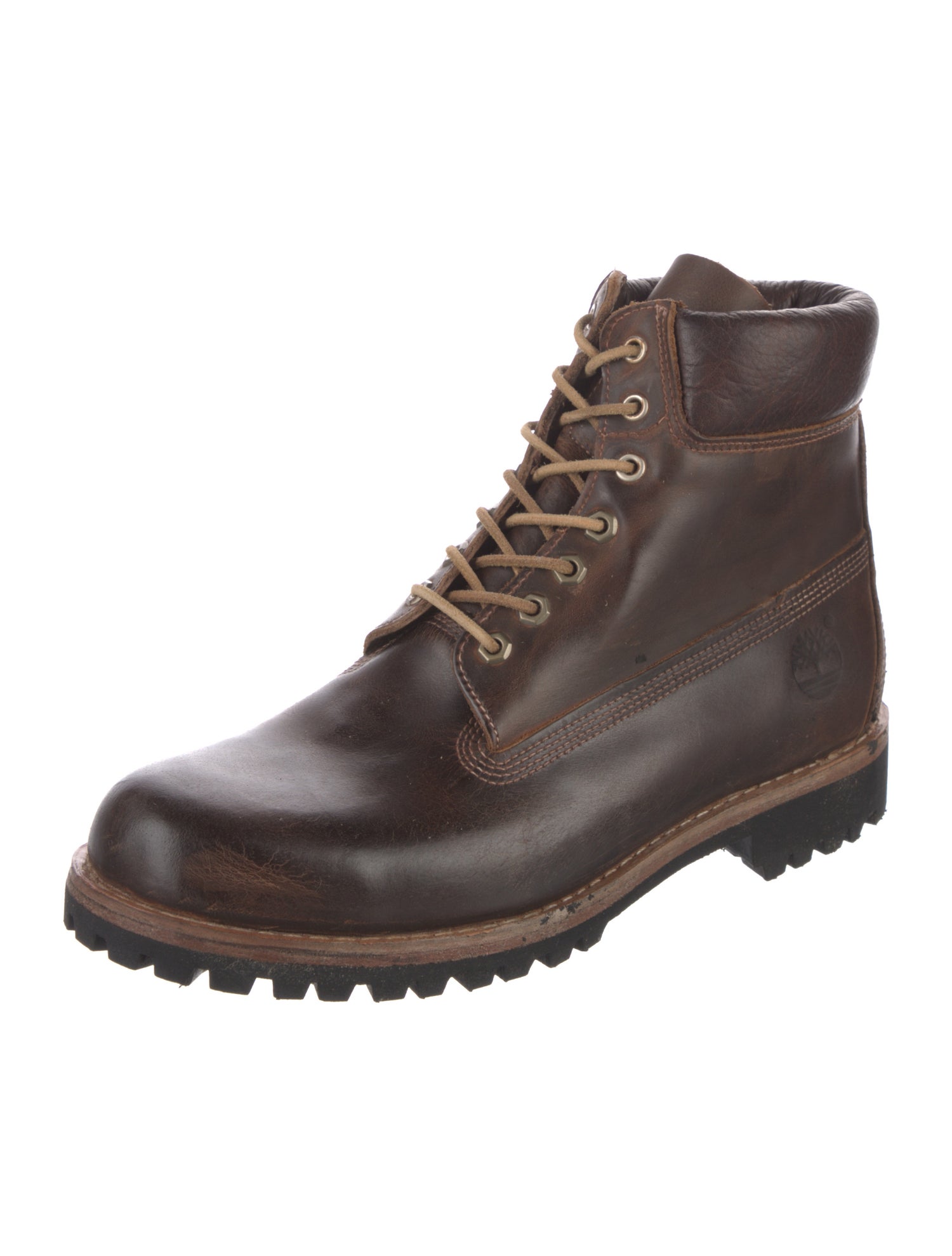 Timberland Leather Combat Boots