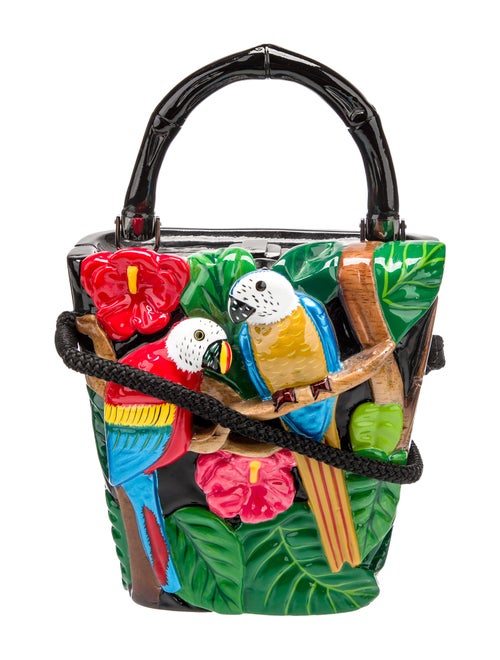 Timmy Woods Acrylic Top Handle Bag