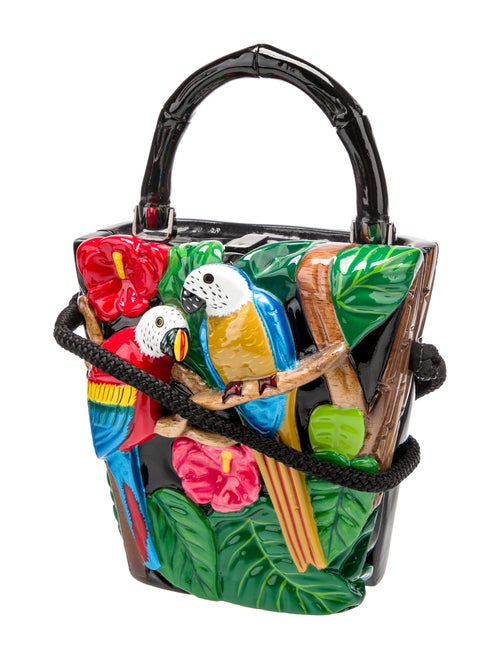 Timmy Woods Acrylic Top Handle Bag