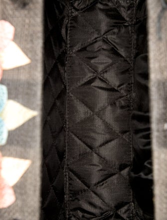 Timmy Woods Straw Top Handle Bag