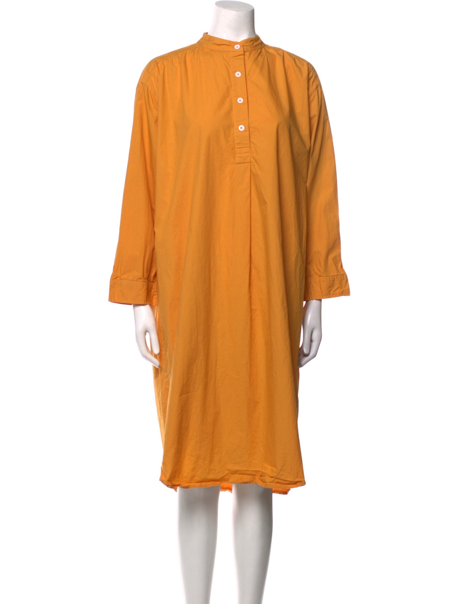 The J. Peterman Co. Mock Neck Knee-Length Dress