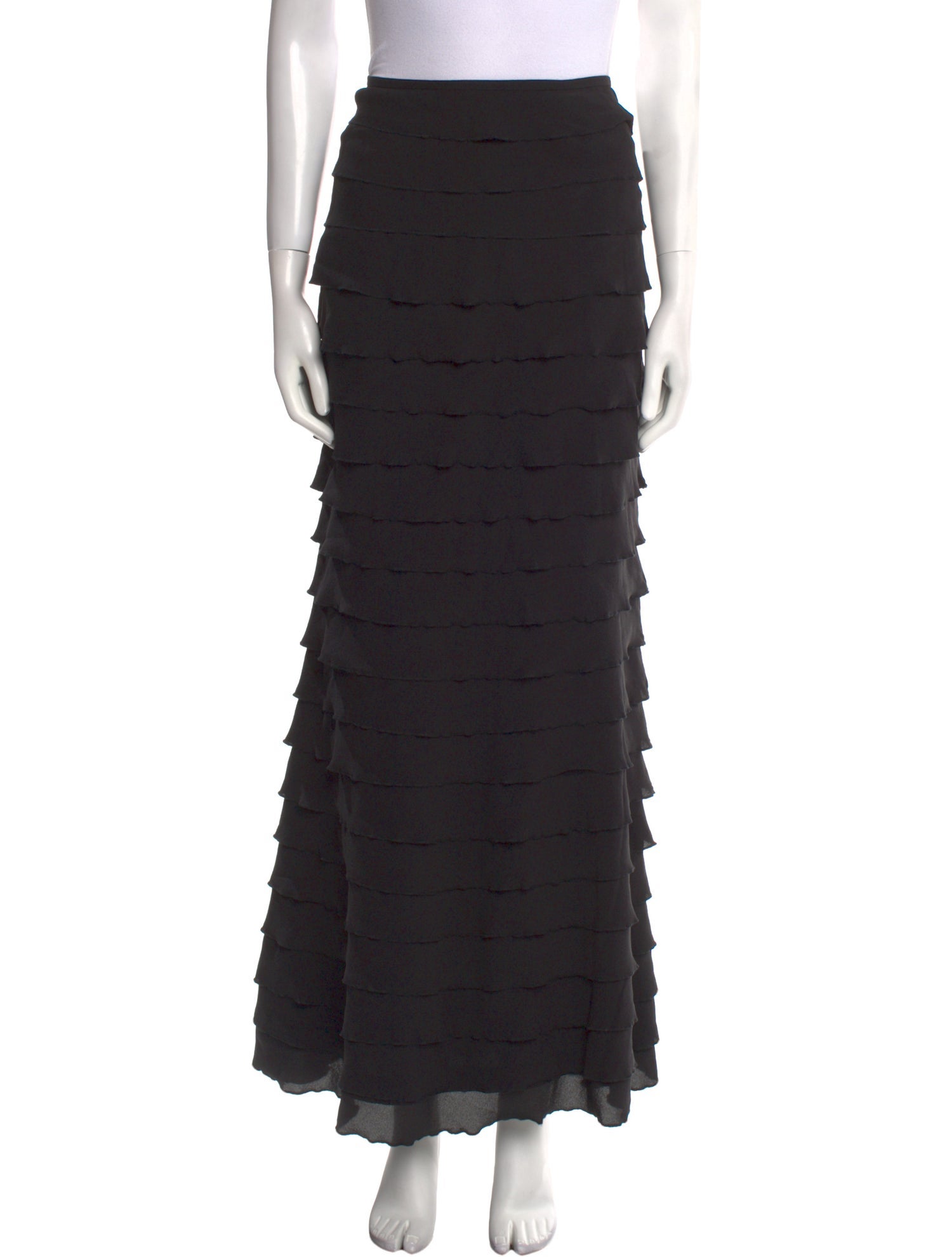 The J. Peterman Co. Silk Midi Length Dress