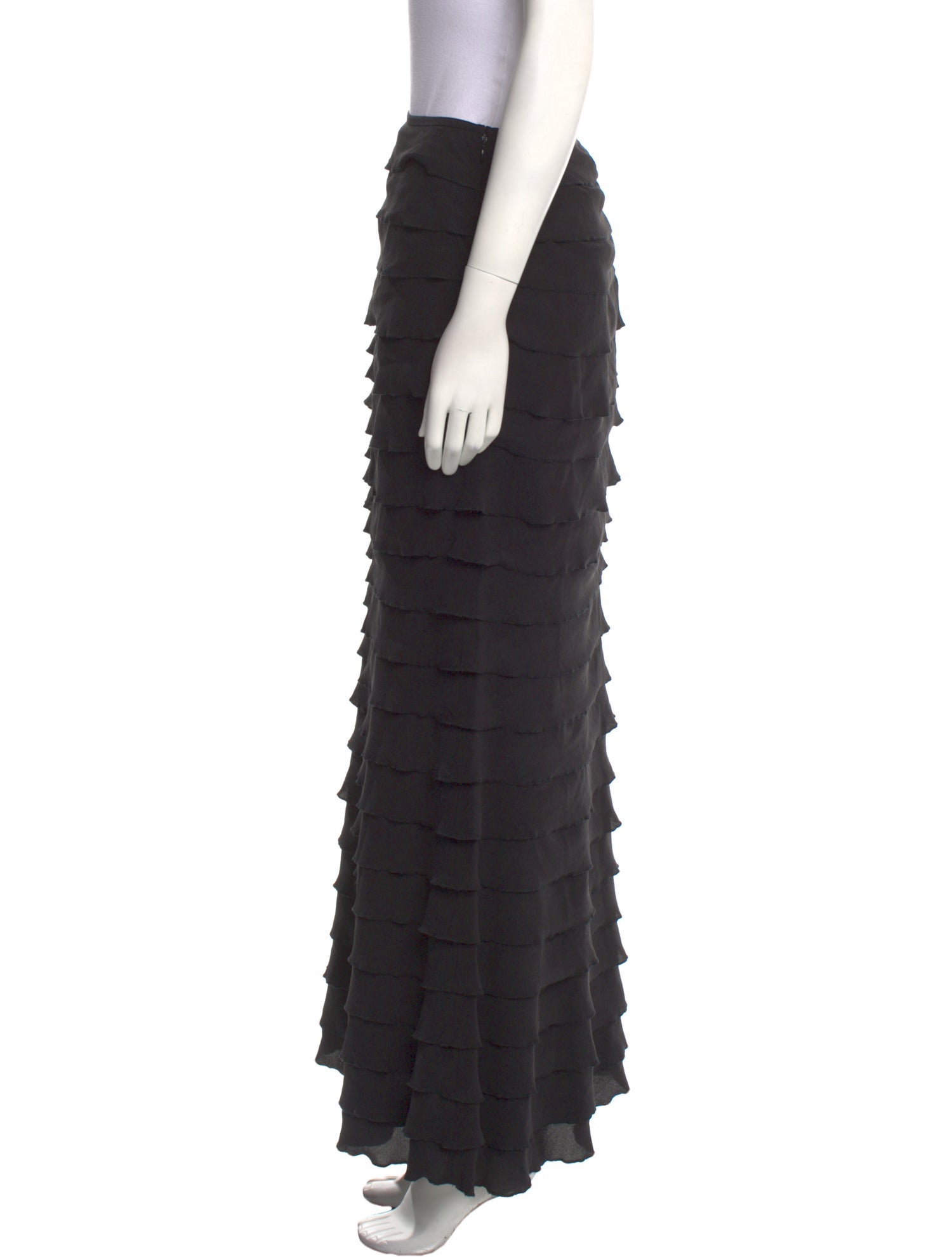 The J. Peterman Co. Silk Midi Length Dress