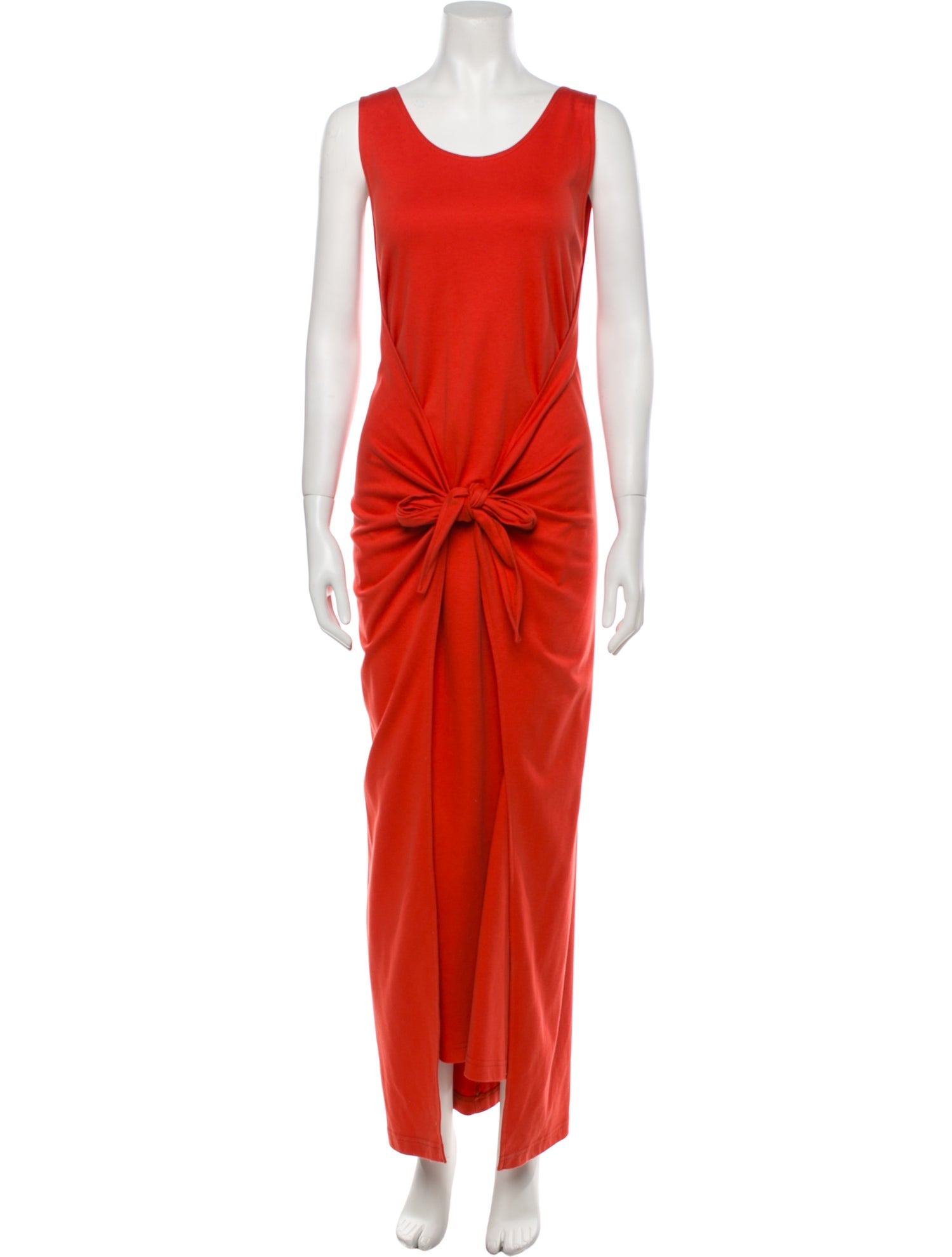 The J. Peterman Co. Scoop Neck Long Dress