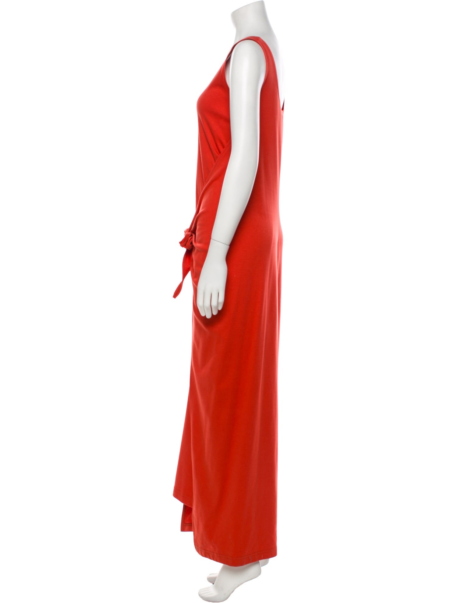 The J. Peterman Co. Scoop Neck Long Dress