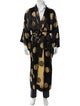 The J. Peterman Co. Printed Embroidered Accent Robe