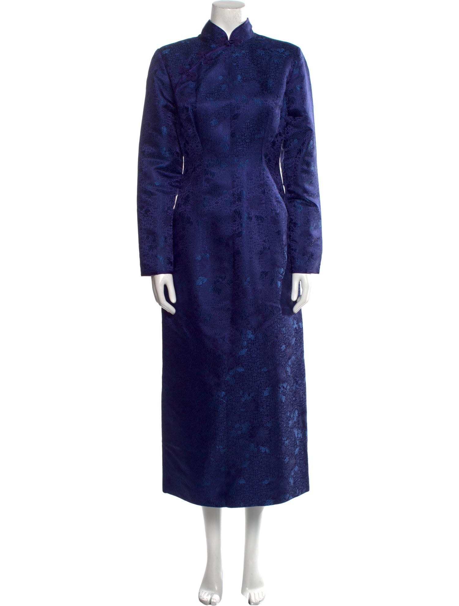 The J. Peterman Co. Animal Print Long Dress