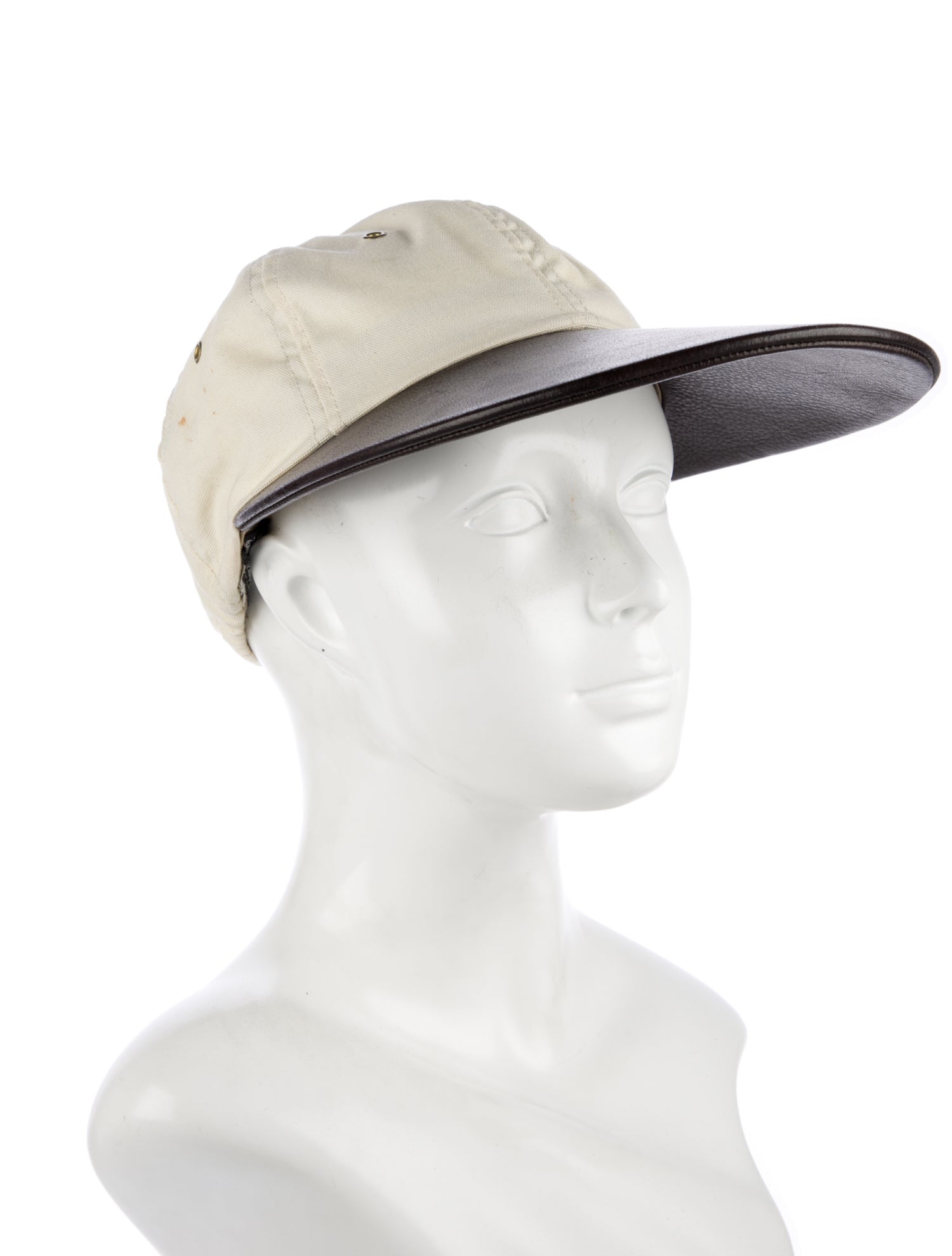 The J. Peterman Co. The J. Peterman Co. Leather Trimmed Hat